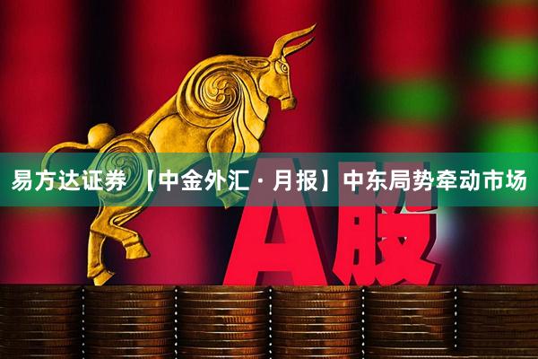 易方达证券 【中金外汇 · 月报】中东局势牵动市场