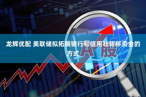 龙辉优配 美联储拟拓展银行和信用社转移资金的方式
